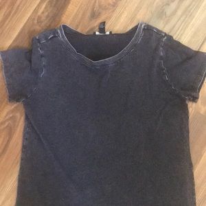 Vintage dark grey tee